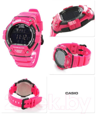 Часы наручные женские Casio W-S220C-4B - фото 2 - id-p225531695