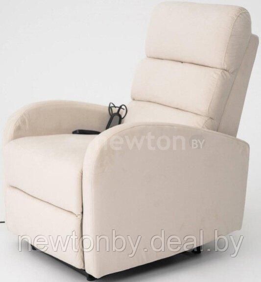 Массажное кресло Calviano 2166 (бежевый велюр) - фото 1 - id-p225533738