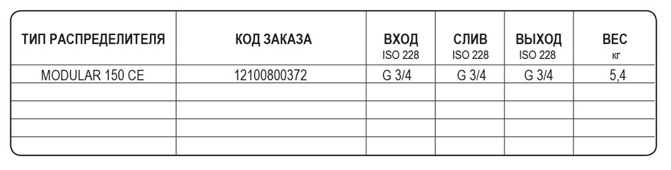 Самосвальный распределитель Modular 150 AL - фото 4 - id-p225480876