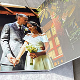Свадебная фотокнига 30х30 см, твердая обложка, твердые листы, фото 5