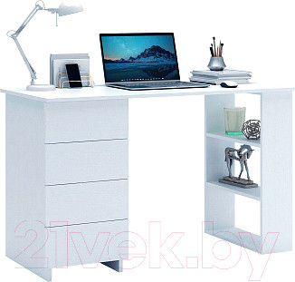 Письменный стол MFMaster Уно-5 / МСТ-УСК-05-БТ-16 - фото 1 - id-p225527000
