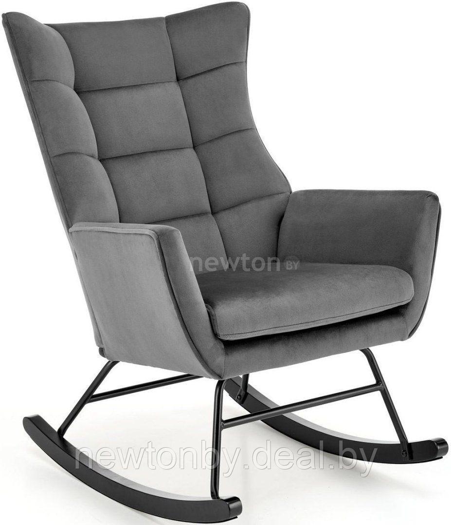 Кресло-качалка Halmar Bazalto (серый) - фото 1 - id-p225533792