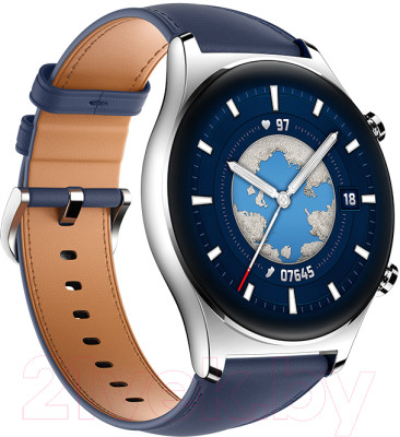 Умные часы Honor Watch GS 3 Ocean Blue / MUS-B19 - фото 4 - id-p225529843