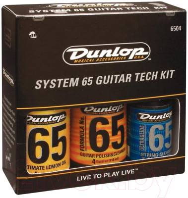 Набор средств для ухода за гитарой Dunlop Manufacturing Formula 65 Care / 6504 - фото 2 - id-p225533289