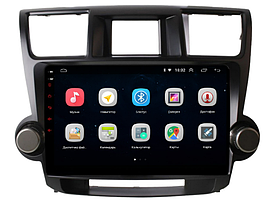 Штатная магнитола Parafar для Toyota Highlander 2007-2012 на Android 11