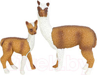 Набор фигурок коллекционных Masai Mara Мир диких животных. Семья лам / MM211-134