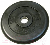 Диск для штанги MB Barbell d31мм 20кг