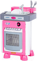 Комплект бытовой техники игрушечный Полесье Carmen №3 с посудомоечной машиной и мойкой / 57914