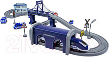 Железная дорога игрушечная Bondibon С электропоездом Полиция / ВВ6075
