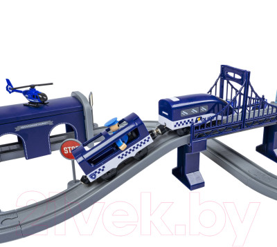 Железная дорога игрушечная Bondibon С электропоездом Полиция / ВВ6075 - фото 4 - id-p225535416