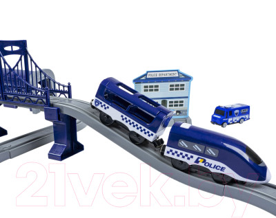Железная дорога игрушечная Bondibon С электропоездом Полиция / ВВ6075 - фото 6 - id-p225535416