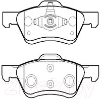 Тормозные колодки HSB HP9701