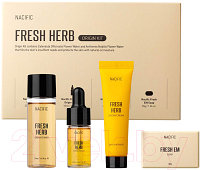 Набор косметики для лица Nacific Fresh Herb Origin Kit Тонер 30мл+Сыворотка 10мл+Крем 20мл