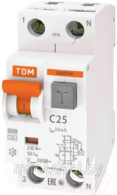 Дифференциальный автомат TDM SQ0205-0006 - фото 1 - id-p225546602