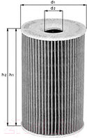 Масляный фильтр Knecht/Mahle OX201D