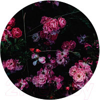 Картина на стекле Stamprint Кустовая роза AR010 круг