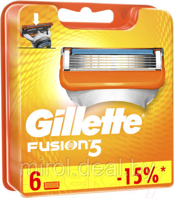 Набор сменных кассет Gillette Fusion - фото 3 - id-p225545902