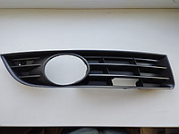 Решетка бампера правая черная VW PASSAT B6 2005-2010/Фольксваген Пассат