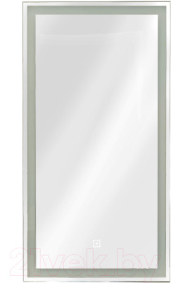 Шкаф с зеркалом для ванной Континент Mirror Box Black Led 35х65 - фото 2 - id-p225546907