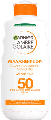 Молочко солнцезащитное Garnier Ambre Solaire SPF 50 - фото 2 - id-p225207176