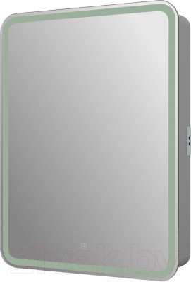 Шкаф с зеркалом для ванной Континент Elliott Led 60х80 L - фото 4 - id-p225555093