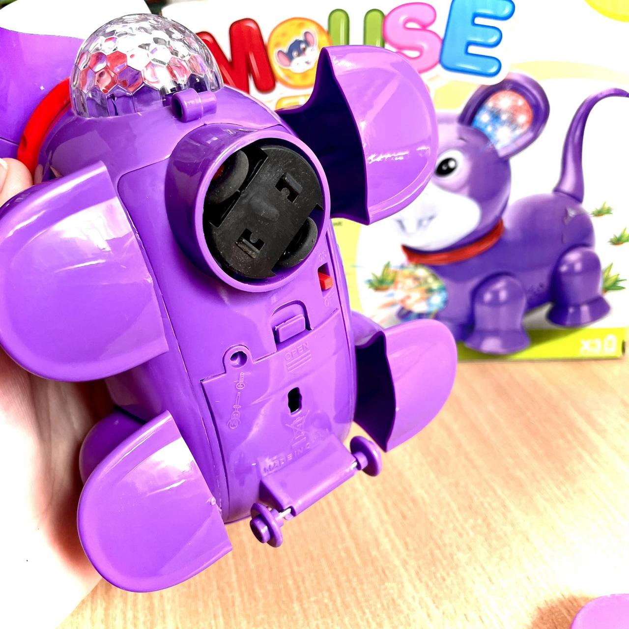 Детская интерактивная игрушка "Mouse" с диско- шаром и музыкой.Супер-цена! - фото 2 - id-p225556251