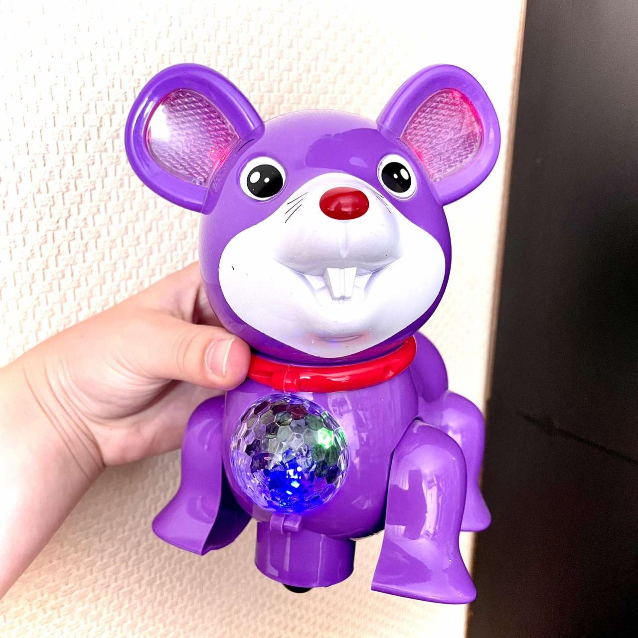 Детская интерактивная игрушка "Mouse" с диско- шаром и музыкой.Супер-цена! - фото 3 - id-p225556251