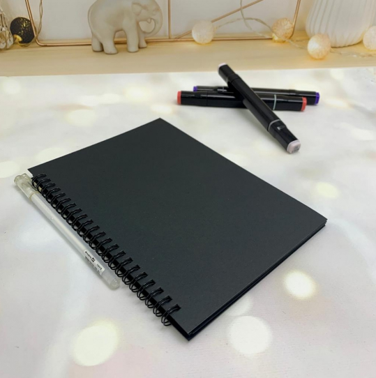 Скетчбук блокнот "Sketchbook" для рисования + белая ручка в подарок!!! - фото 5 - id-p225556517