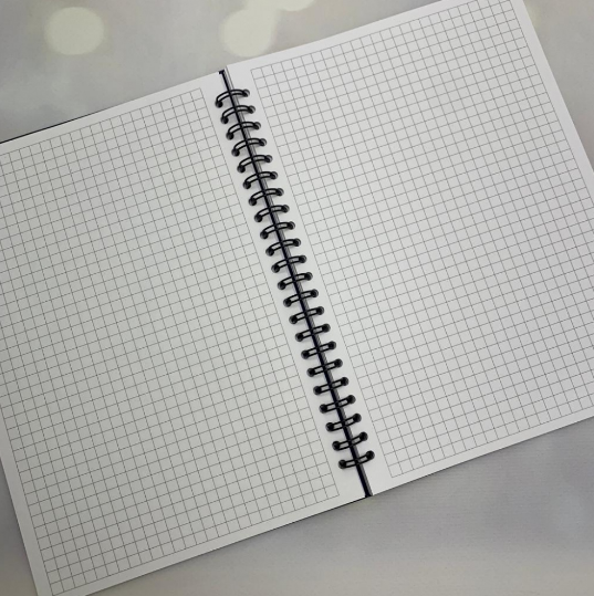 Скетчбук блокнот "Sketchbook" с плотными листами для рисования (А5, бумага в клетку, спираль, 40 листов) - фото 5 - id-p225556519