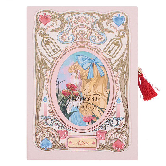 Блокнот "Princess" обложка карт. с тиснением "золото". Разные принцессы ! - фото 4 - id-p225556759