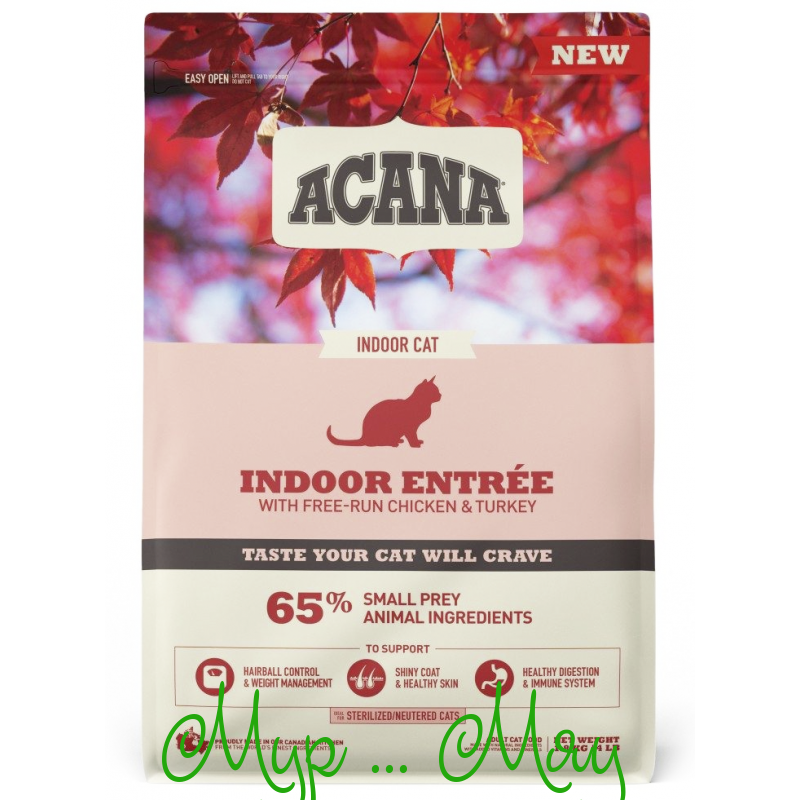 Сухой корм для кошек Acana Indoor Entree 4.5 кг - фото 1 - id-p225556884