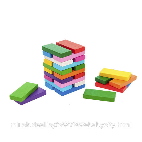 Плашки цветные - развивающая игрушка Томик 6675 - фото 2 - id-p225558328