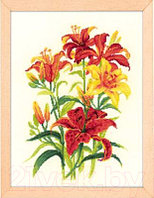 Набор для вышивания Риолис Солнечные лилии / 1782