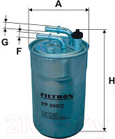 Топливный фильтр Filtron PP990/2