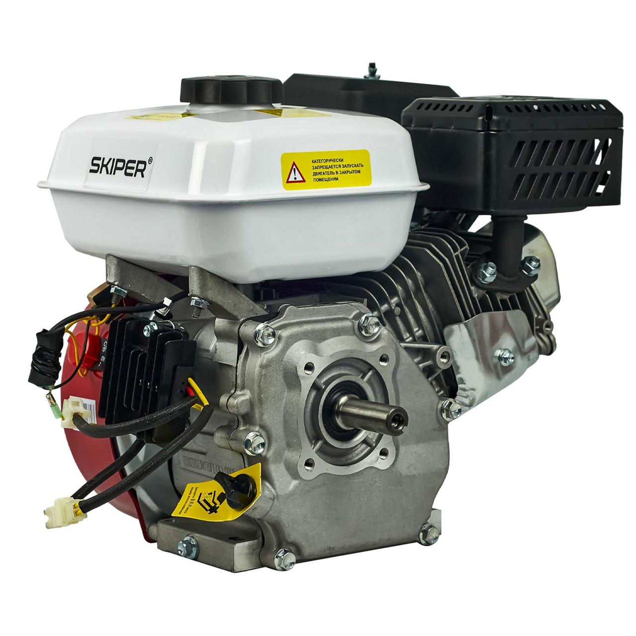 Двигатель бензиновый SKIPER N170FL(K) (8 л.с., вал диам. 20мм х50мм, шпонка 5мм) - фото 3 - id-p225560528