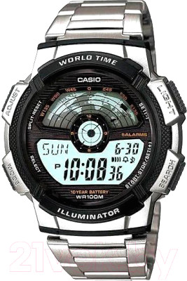 Часы наручные мужские Casio AE-1100WD-1A - фото 1 - id-p225563535