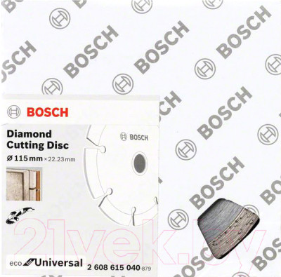 Отрезной диск алмазный Bosch 2.608.615.040 - фото 2 - id-p225565628