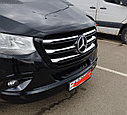 Хромированные накладки на решетку радиатора Sprinter W907, фото 3