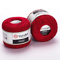 Пряжа YarnArt Violet цвет 5020 вишня