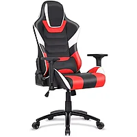 Кресло SitUp MILLER PL (экокожа White/Red/Black)