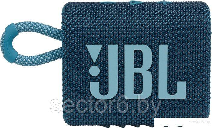Беспроводная колонка JBL Go 3 (синий) - фото 2 - id-p225567483