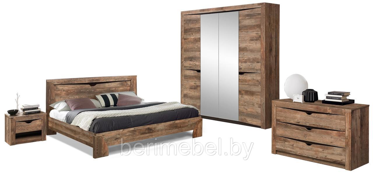 Комплект мебели для спальни Лючия 4-х дверный (кейптаун/венге)