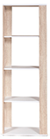 Стеллаж Имидж-3 МК 201.23 (белый/дуб сонома) Мебель-Класс, фото 3