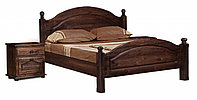 Кровать двуспальная «Лотос» (140х200) с ножной спинкой Б-1090-05