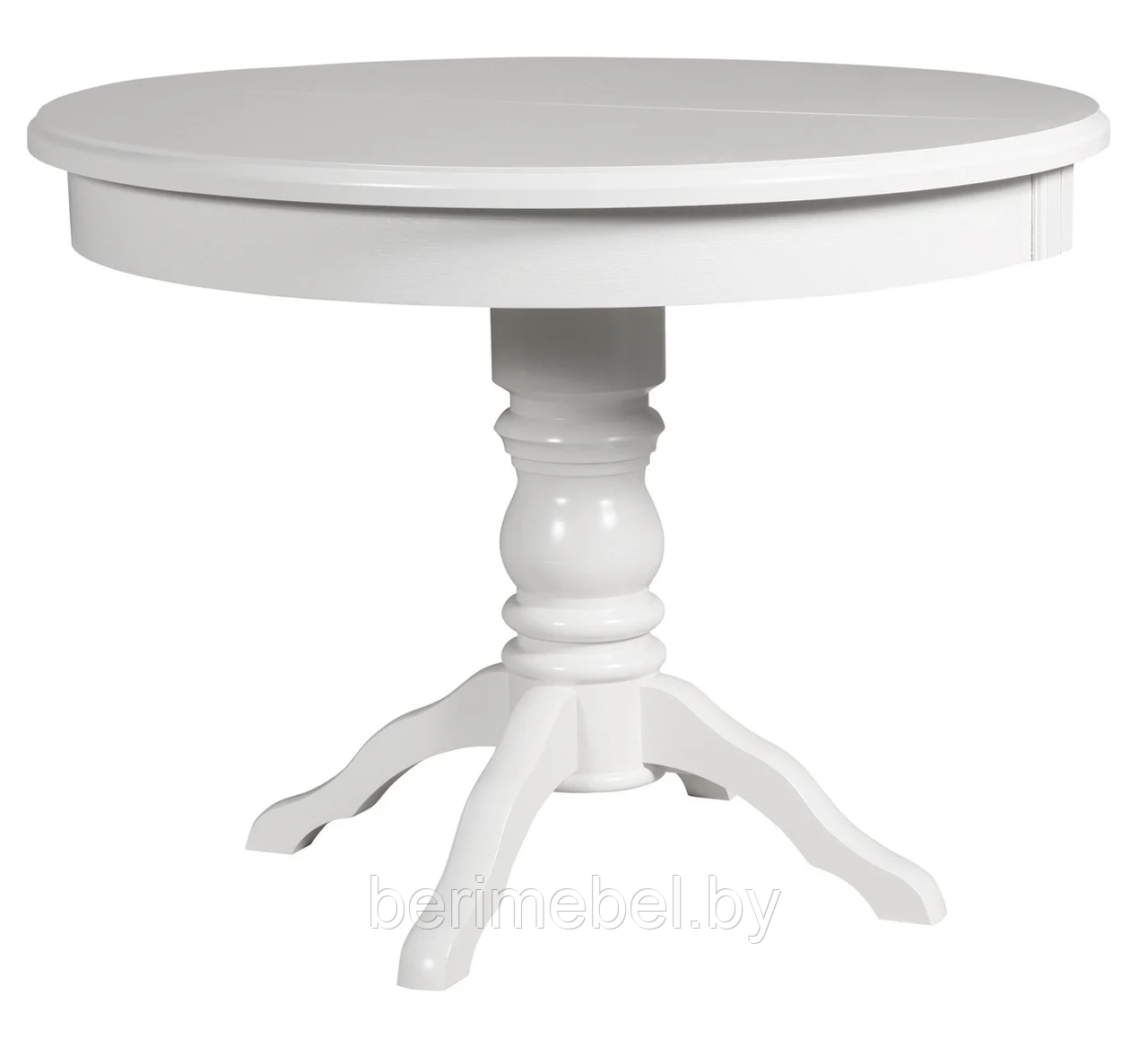 Стол обеденный "Прометей" раздвижной Мебель-Класс Белый