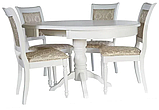 Стол обеденный "Прометей" раздвижной Мебель-Класс Белый, фото 4