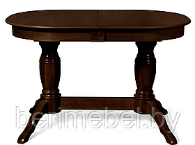 Стол обеденный "Пан" раздвижной Мебель-Класс Dark OAK
