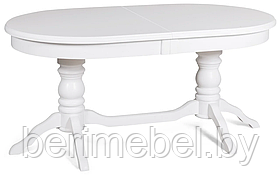 Стол обеденный "Зевс" раздвижной Мебель-Класс Белый