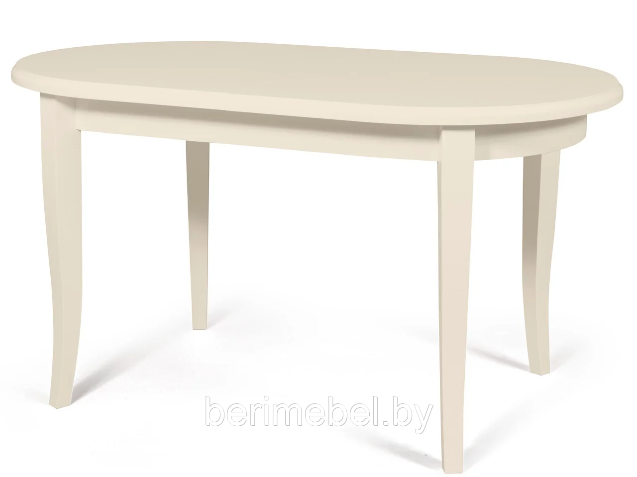Стол обеденный "Кронос" раздвижной Мебель-Класс Cream White