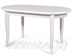 Стол обеденный "Кронос" раздвижной Мебель-Класс Белый